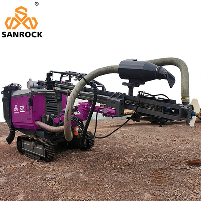 採鉱の自動DTHの掘削装置の油圧送風穴はDTHの訓練機械を統合した