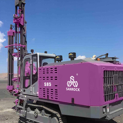 携帯用油圧DTHの掘削装置の機械類エンジン191KWは鉱山の掘削装置を統合した